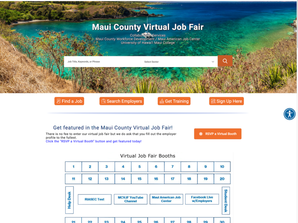 maui county virtual job fair