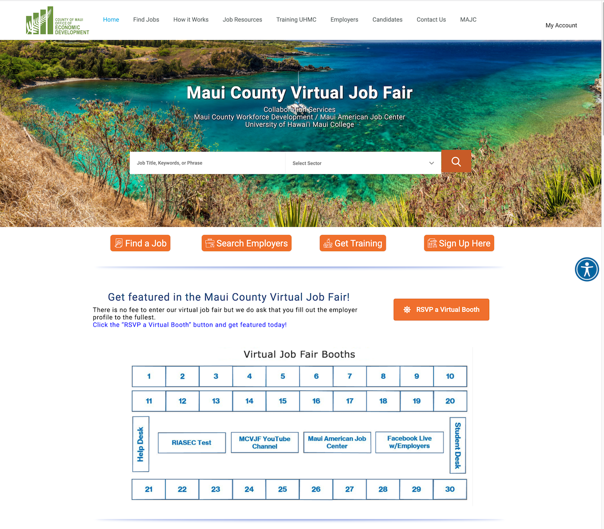maui county virtual job fair